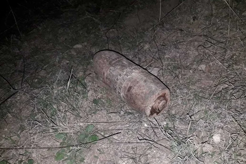 Tovuzda top mərmisi aşkarlanıb