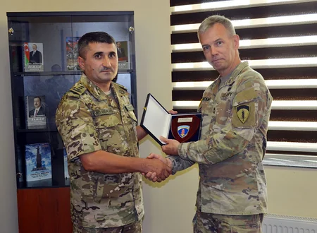 US general visits military unit of Azerbaijani Army