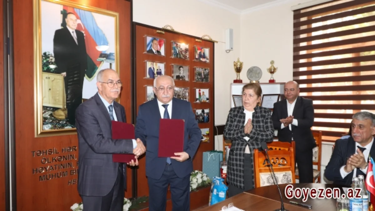 BDU-nun Qazax filialı ilə Ərzincan Binəli Yıldırım Universiteti arasında əməkdaşlıq müqaviləsi imzalanıb
