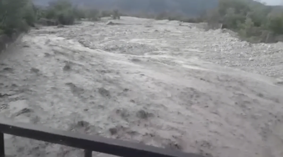 Xalxal çayından sel keçib