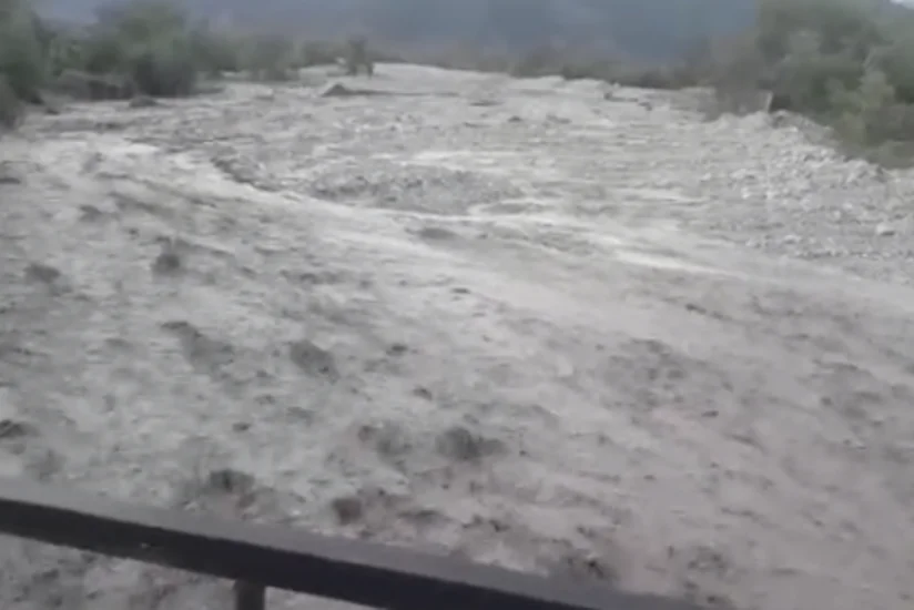 Xalxal çayından sel keçib