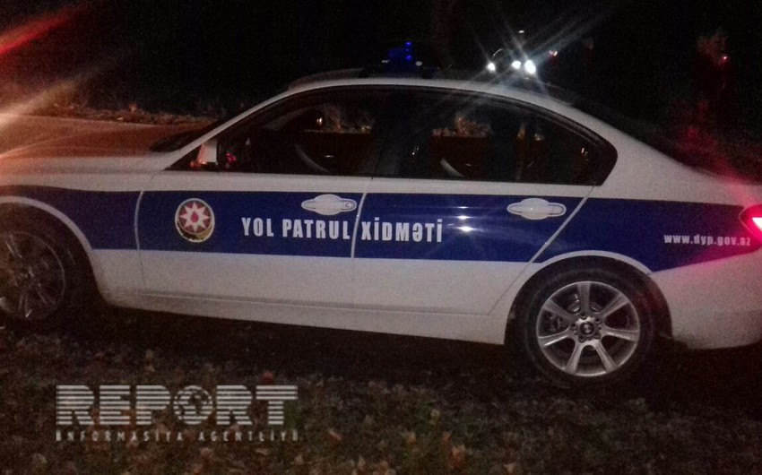 Gəncədə ər və arvad avtomobil qəzasına düşüb