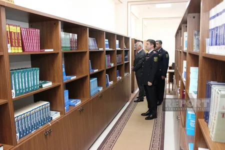 Naxçıvan DİN-in Orta İxtisas Polis Məktəbində andiçmə mərasimi keçirilib