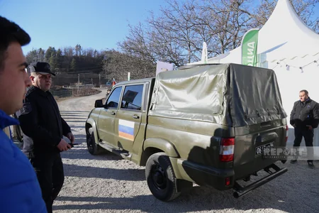 Conditions created on Khankandi-Lachin road for unhindered passage of Russian peacekeepers' vehicle