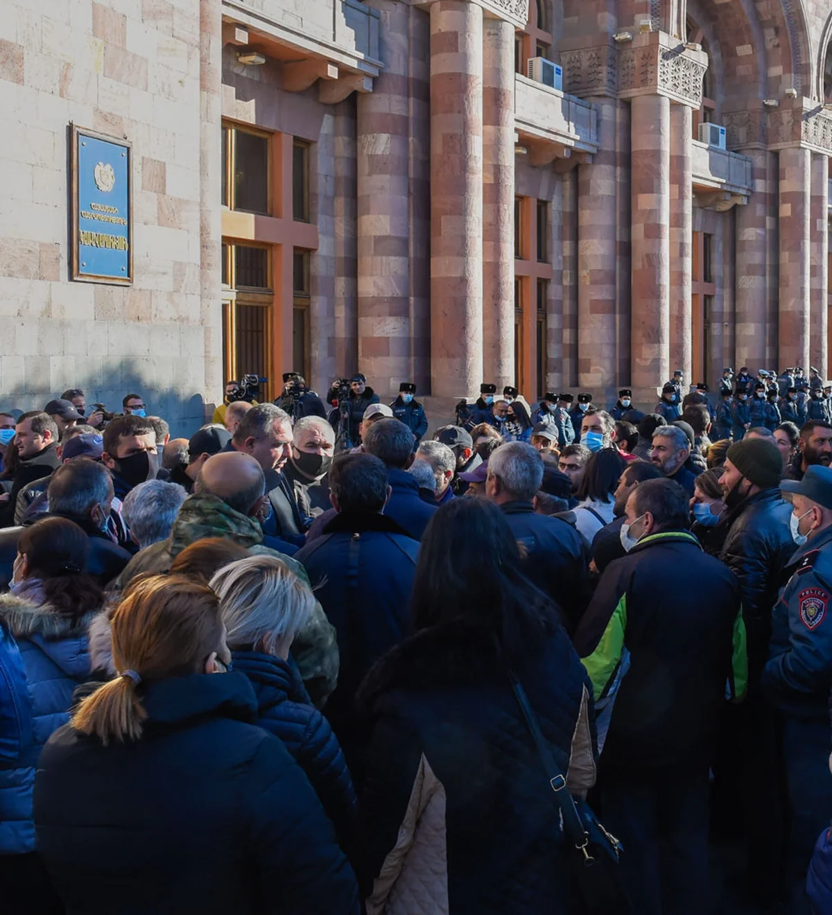 Parents of missing servicemen holding protest in Yerevan
