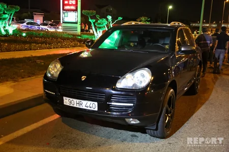 Bakıda mikroavtobus piyadanı vurub, digər maşın isə üzərindən keçib - FOTO - VİDEO - YENİLƏNİB