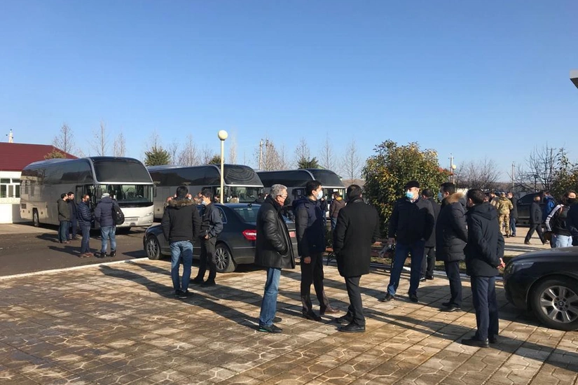 Xarici diplomatlar və hərbi attaşelər Füzulinin Merdinli kəndində olublar