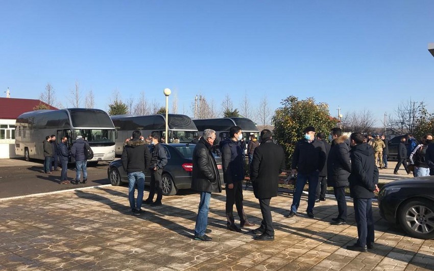 Foreign diplomats and military attachés visit Merdinli village of Fuzuli