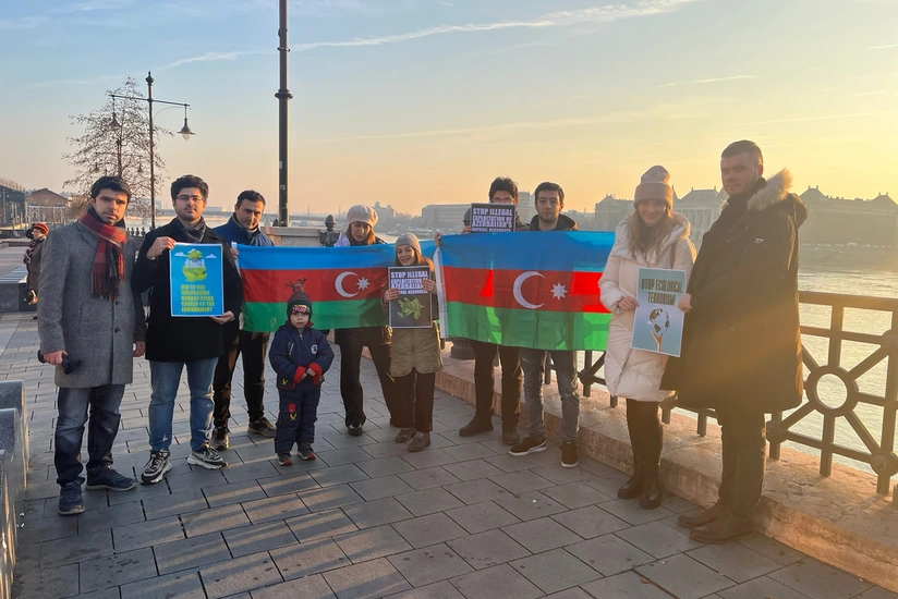 Protests against Armenian eco-terror held in Budapest, Prague and Chisinau