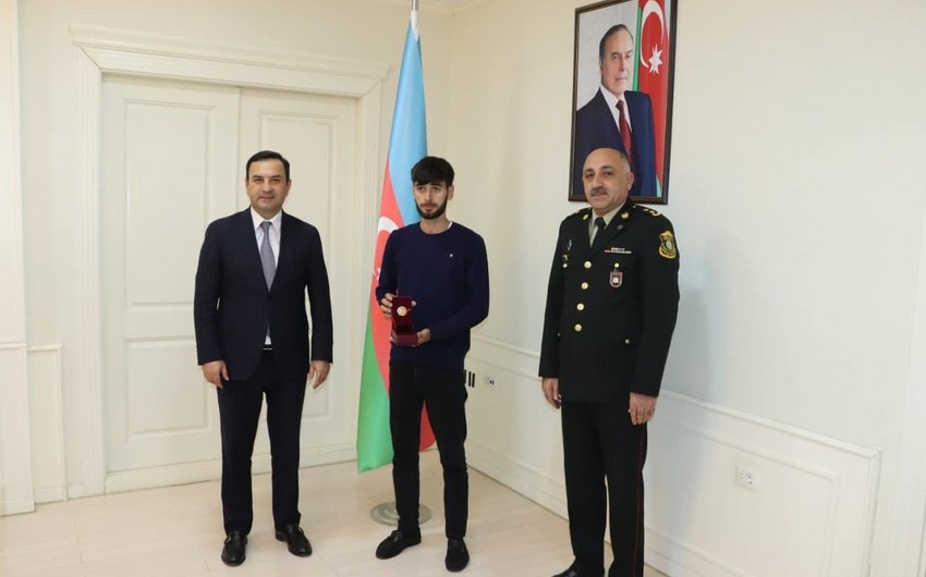 Vətən müharibəsi qazilərinə və iştirakçılarına medallar təqdim olunub