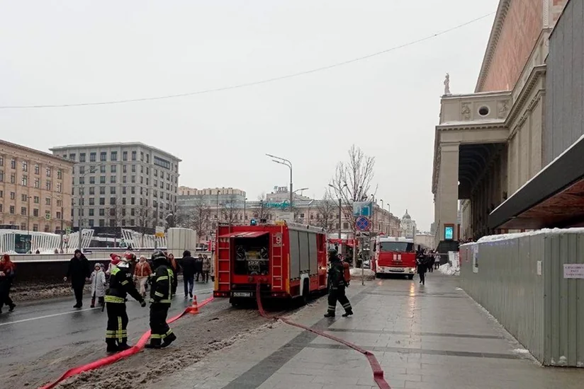 Пожар в московском Театре сатиры потушен
