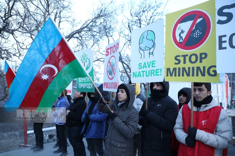 56th day of protests on Khankandi-Lachin road: protesters become more active every passing day