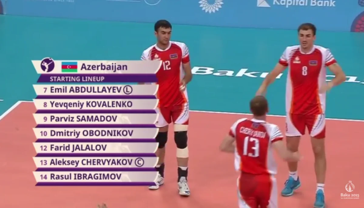 Azərbaycanın kişilərdən ibarət voleybol yığması Serbiyaya məğlub olub - VİDEO