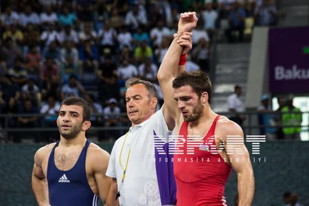 Azərbaycan güləş yarışının son günündə daha 3 medal qazanıb