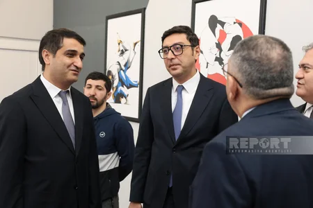 Türkan qəsəbəsində idman zalının açılışı olub