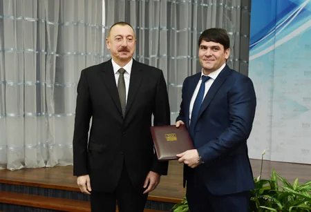 President Ilham Aliyev attends ceremony dedicated to sport results of 2017 - UPDATED