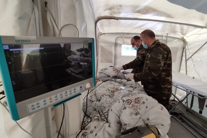 В полевых госпиталях МЧС Азербайджана в Турции медуслуги оказаны 1090 пострадавшим