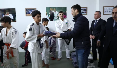 Daha bir cüdo zalının açılışı oldu - FOTO