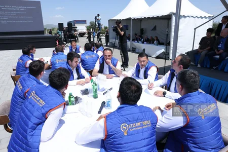 Ağdamda “Paylayıcı Şəbəkələrin Gənc Mütəxəssislərinin Peşə Ustalığı” yarışının birinci günü keçirilib
