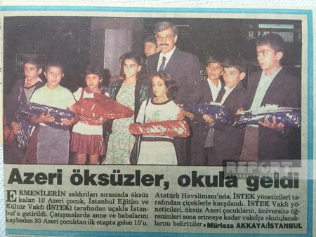 Rafiq Əziz Xocalıdan olan uşaqların Türkiyəyə aparılmasından danışır: O vaxt bizi Baş nazir qarşıladı - MÜSAHİBƏ