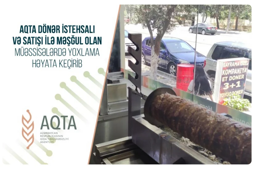 AQTA 9 dönərxanada nöqsanlar aşkarlayıb