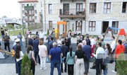Diplomatlar Şuşada yaşayış kompleksində olublar
