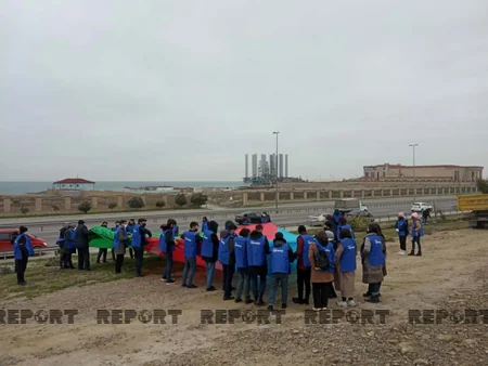 Vətən müharibəsindəki qələbənin 100 günü münasibətilə ağac əkildi