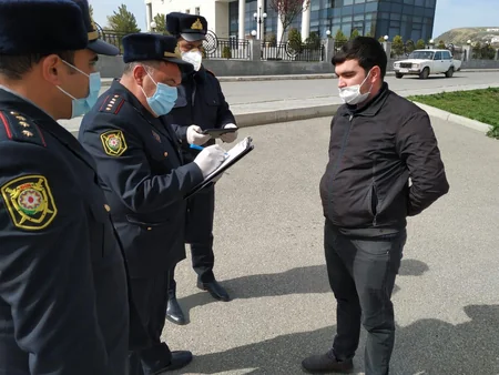 Xızıda karantin rejimini pozan 15 nəfər məsuliyyətə cəlb olundu