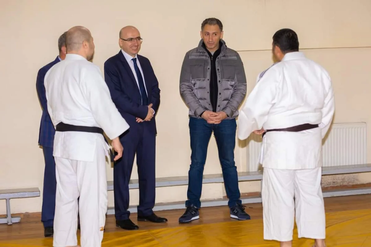 Azərbaycan Cüdo Federasiyasının prezidenti yığmanın məşqini izləyib