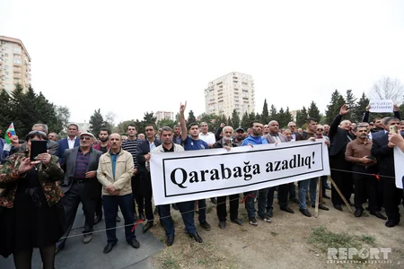 Mitinqdə ictimai asayişin kobud şəkildə pozulması halları qeydə alınmayıb - RƏSMİ