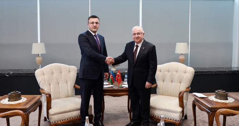 Yaşar Güler Azərbaycanın müdafiə nazirinin müavinini qəbul edib