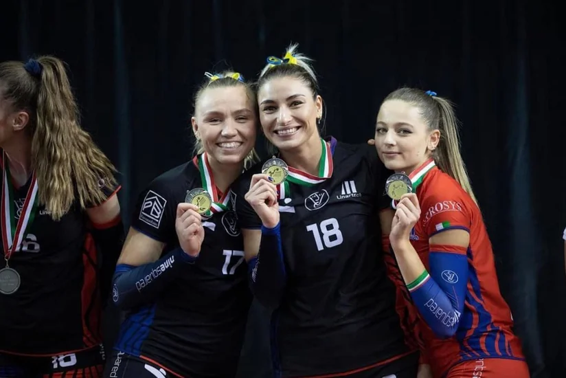 Azərbaycan millisinin voleybolçusu Macarıstan Kubokunu qazanıb