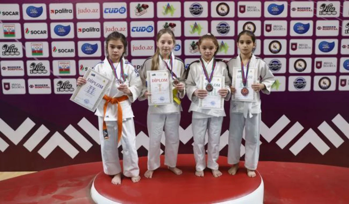 Kiçikyaşlı cüdoçular arasında paytaxt birinciliyinə start verilib - FOTO