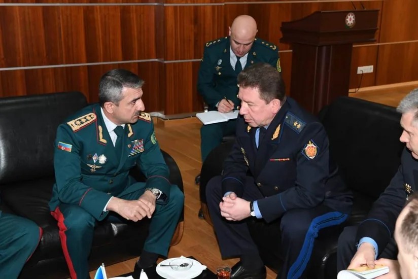Начальник ГПС Азербайджана встретился с главой Погрануправления Дагестана