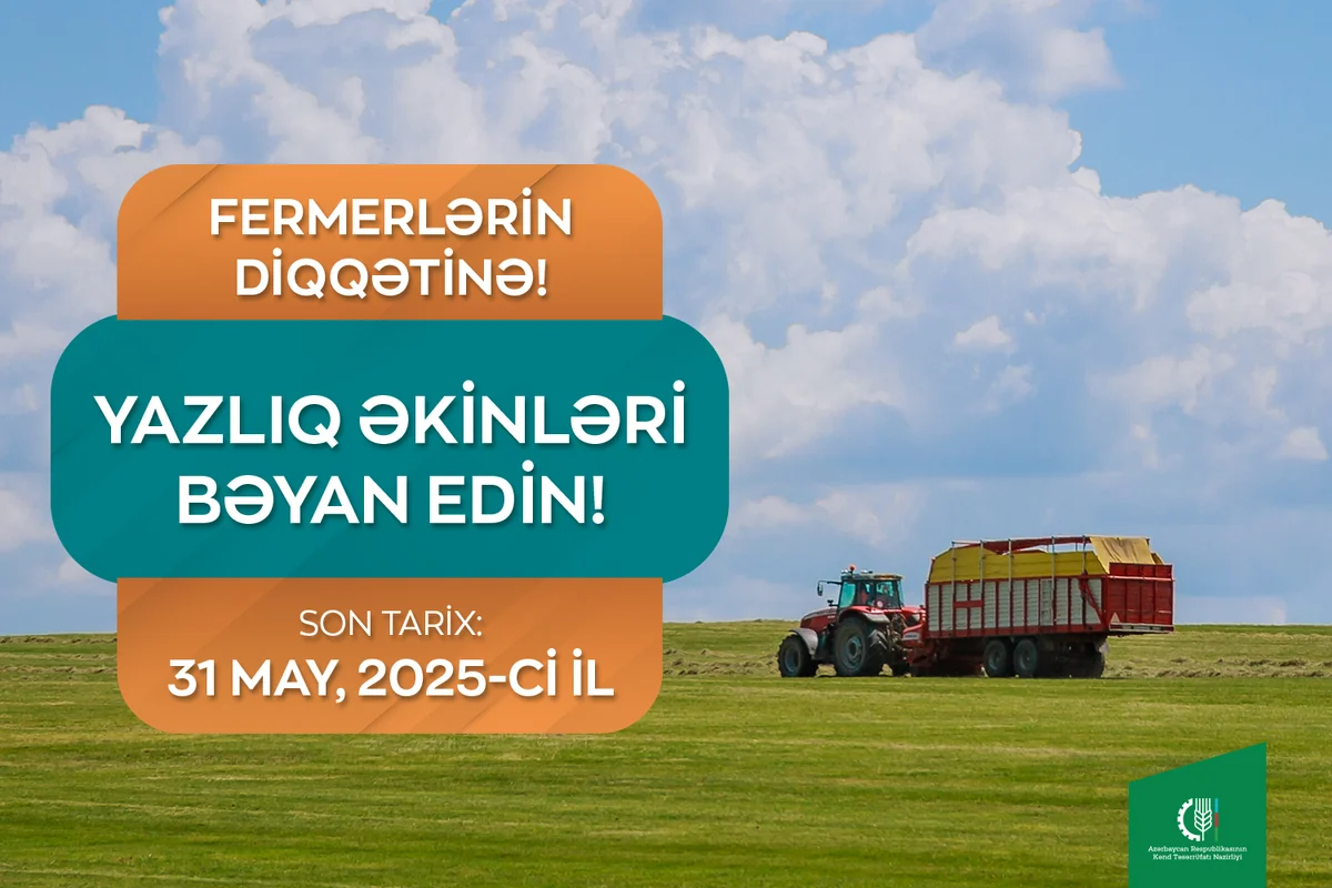 Kənd Təsərrüfatı Nazirliyi subsidiya almaq istəyən fermerlərə müraciət edib