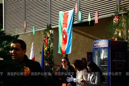 Azərbaycan Tbilisidə xeyriyyə yarmarkasında iştirak edir