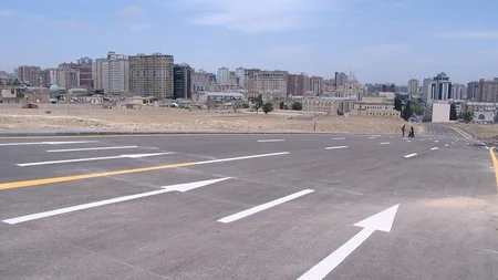 Bakının mərkəzində müasir yol infrastrukturu yaxın müddətdə istifadəyə veriləcək - VİDEO