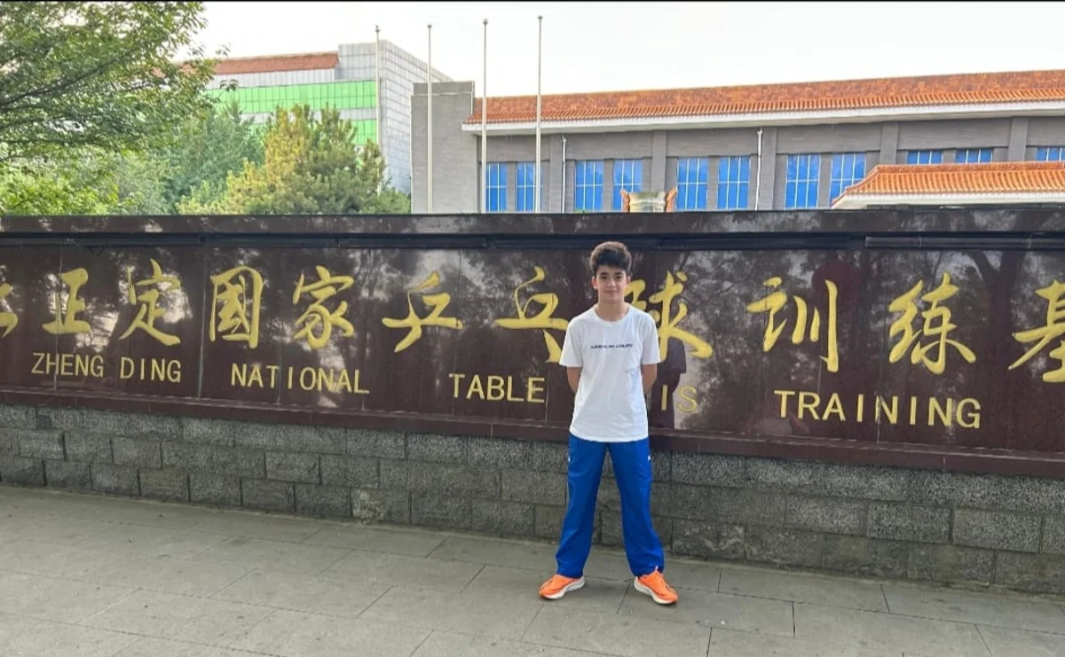Azərbaycan stolüstü tennisçisi Çində hazırlıq keçəcək