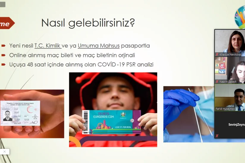 Türkiyənin səyahət şirkətləri UEFA AVRO 2020 ilə bağlı məlumatlandırılıb