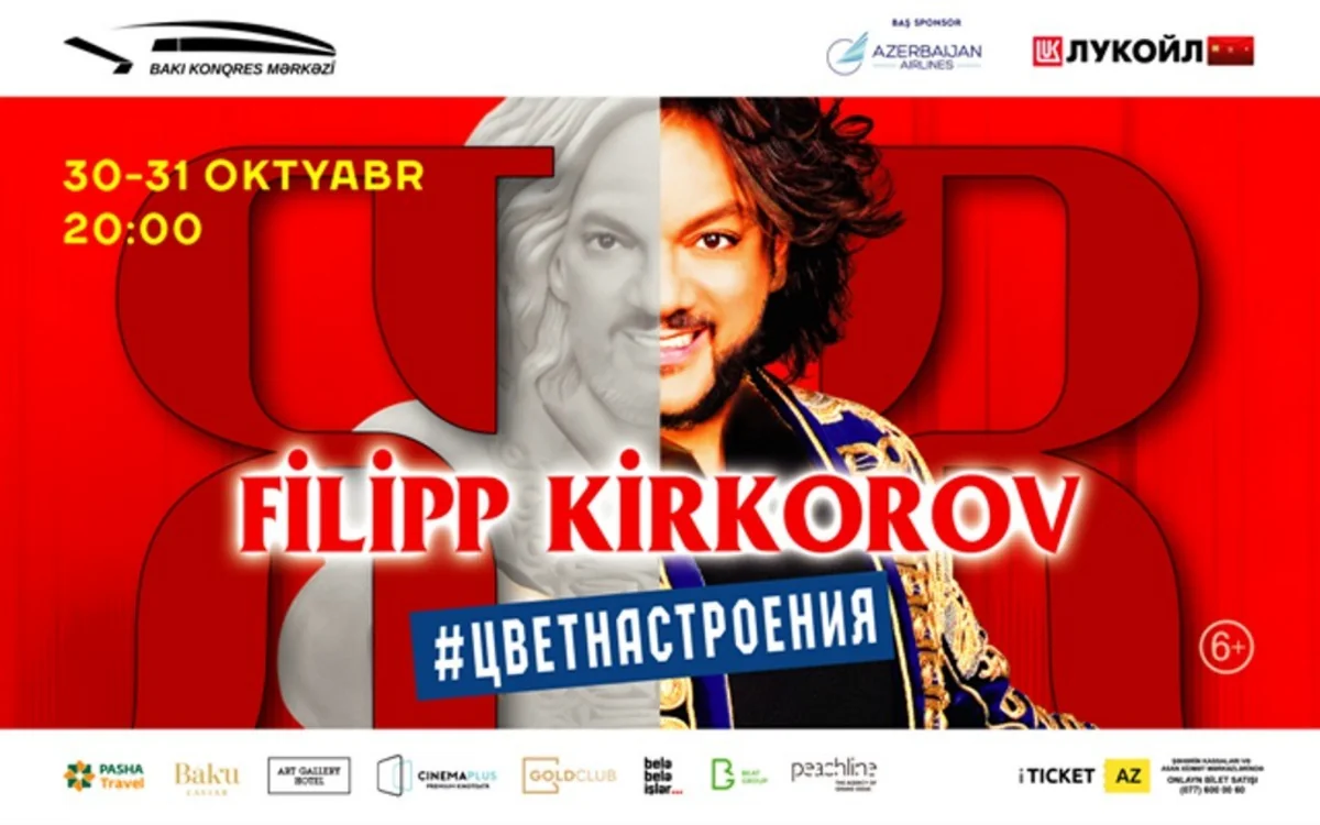 Filipp Kirkorov Bakıda yeni şou proqram təqdim edəcək  - VİDEO