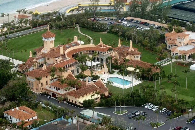 Trampın Floridadakı iqamətgahı qismən bağlandı