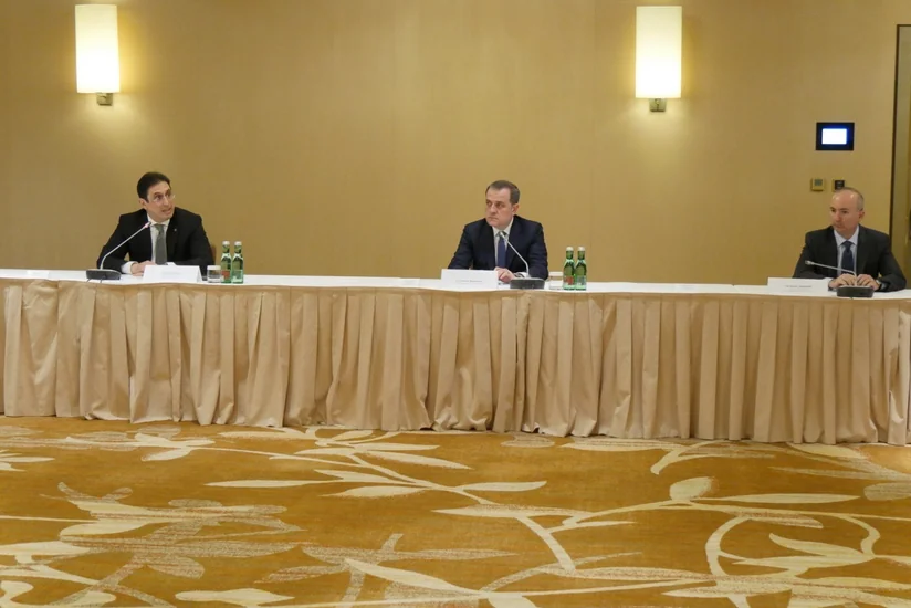 Ceyhun Bayramov Avstriyadakı Azərbaycan diasporunun üzvləri ilə görüşdü - FOTO