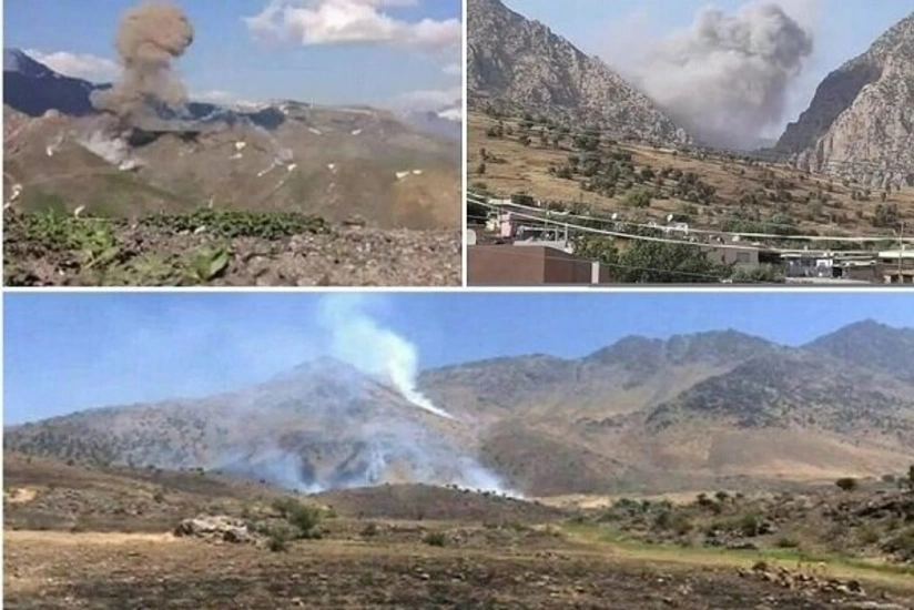 İran İraqda PKK-nın mövqelərinə zərbə endirib