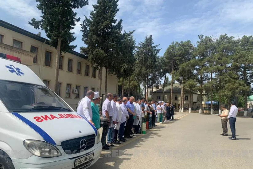 Biləsuvarda fövqəladə hadisələrin nəticələrinin aradan qaldırılmasına dair məşq keçirilib
