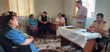 Çimərliklərdə təhlükəsizlik qaydaları barədə tədbirlər keçirilib