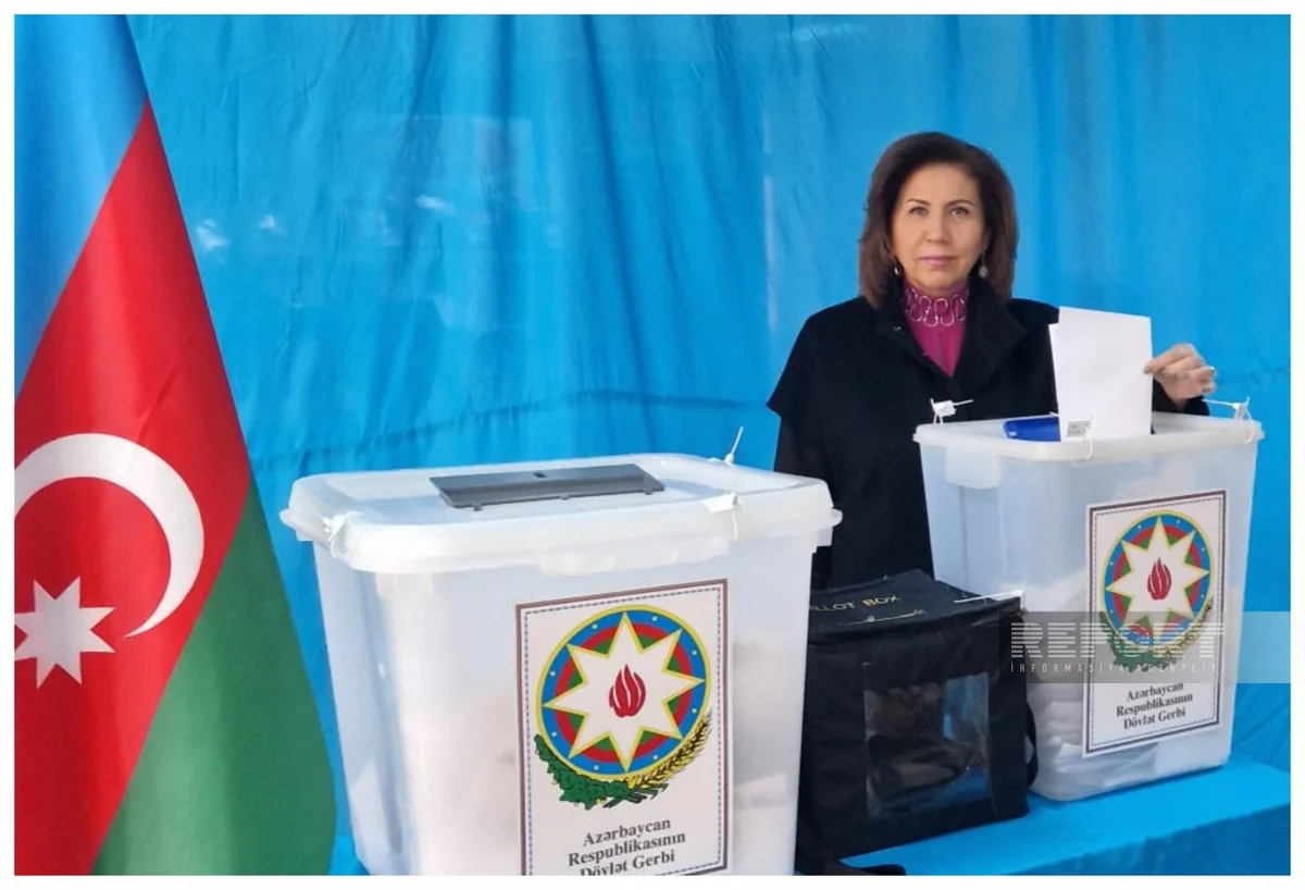 Bahar Muradova səs verib
