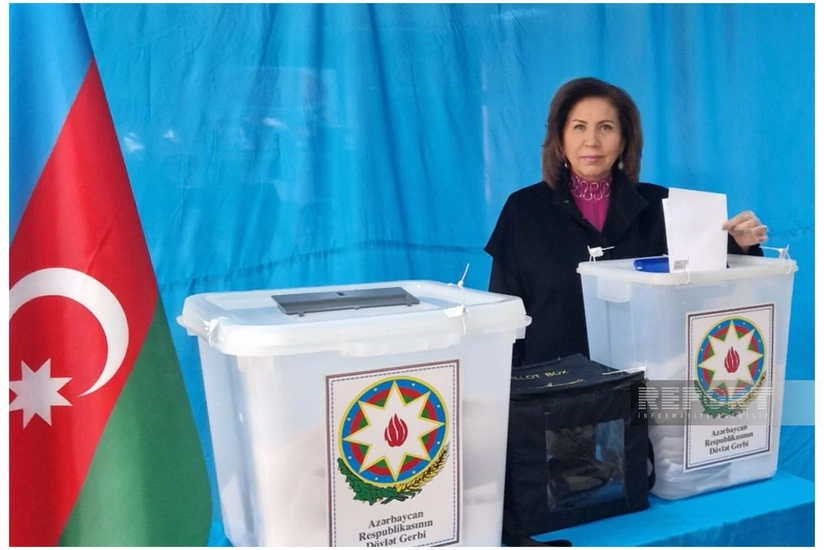 Bahar Muradova səs verib