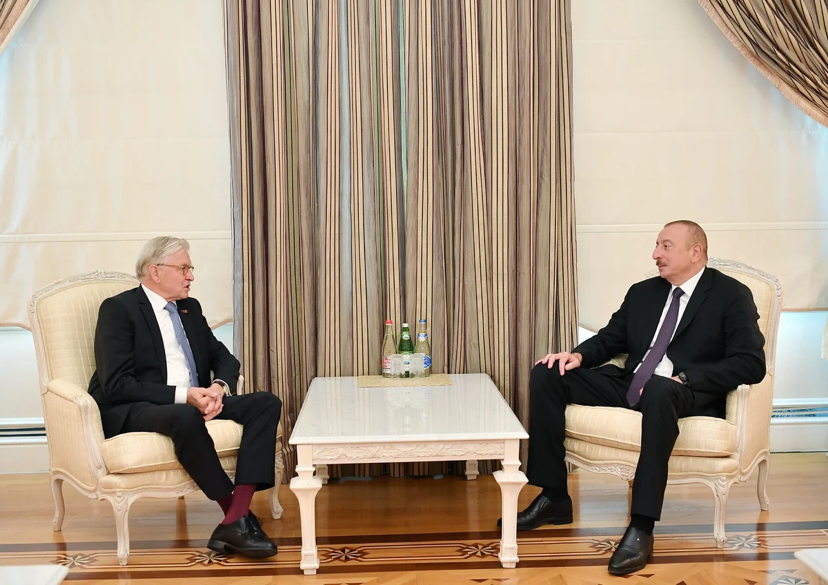 President Ilham Aliyev received chairman of Dutch-Azerbaijan Friendship Group