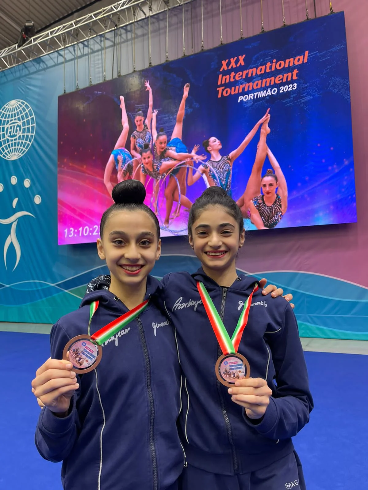 Azərbaycanın bədii gimnastları beynəlxalq turnirdə bürünc medal qazanıblar