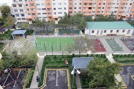 Leyla Əliyevanın iştirakı ilə növbəti “Bizim həyət”in açılışı olub